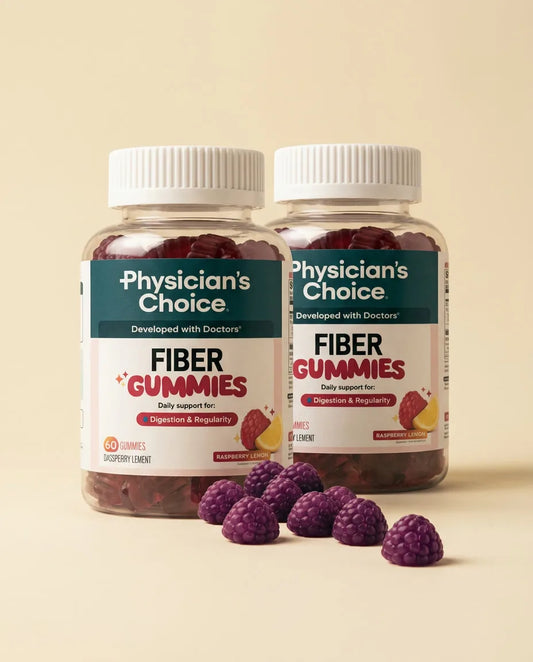 2x1 Fiber Gummies - Gomitas de Fibra 120 Gomitas