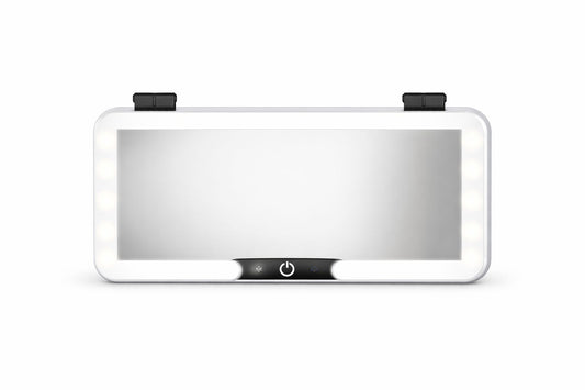 Espejo LED Recargable Para Auto.