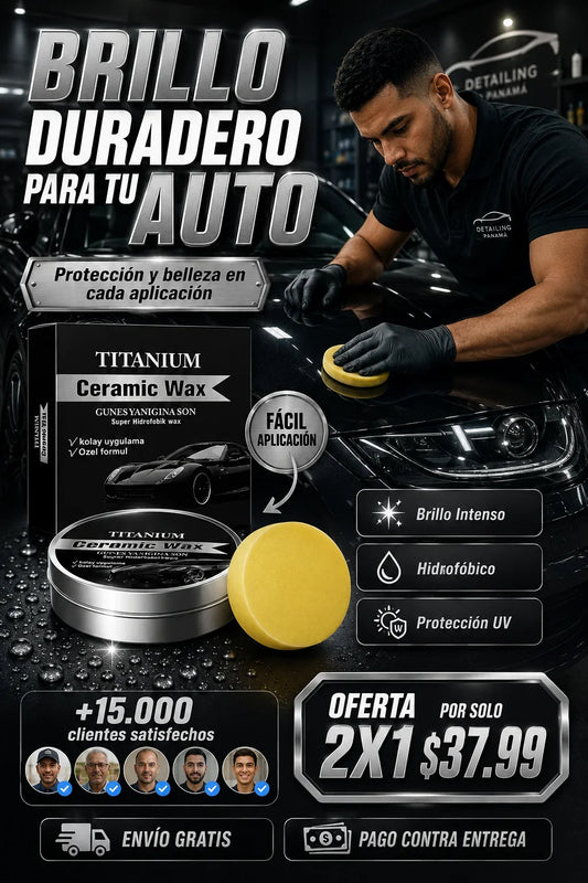 2x1 Cera Para Autos Ceramica Titanium